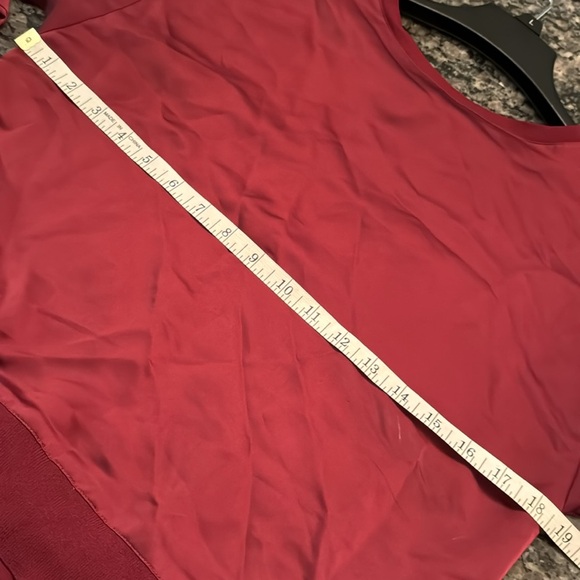 Trouvé maroon blouse XS EUC - Picture 4 of 8